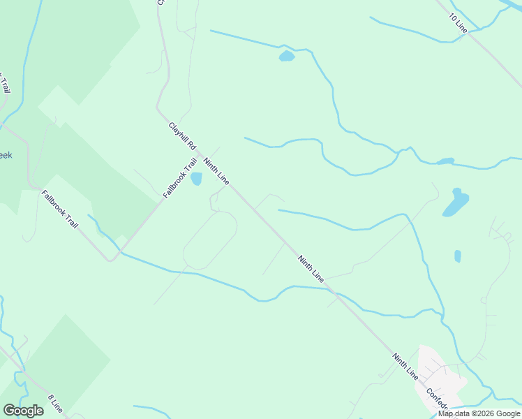 map of restaurants, bars, coffee shops, grocery stores, and more near 12851 Ninth Line in Halton Hills
