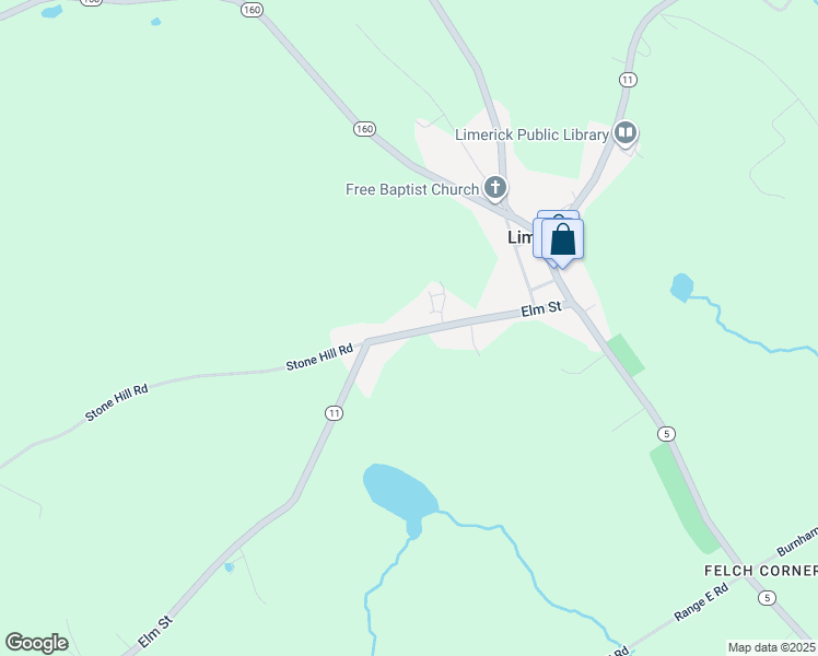 map of restaurants, bars, coffee shops, grocery stores, and more near 67a Elm Street in Limerick