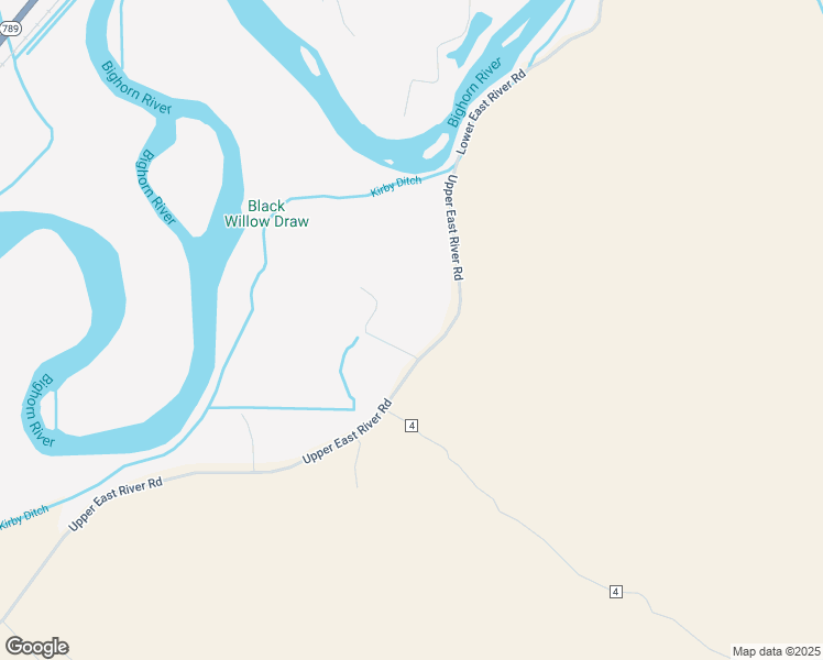 map of restaurants, bars, coffee shops, grocery stores, and more near 501 Upper East River Road in Thermopolis