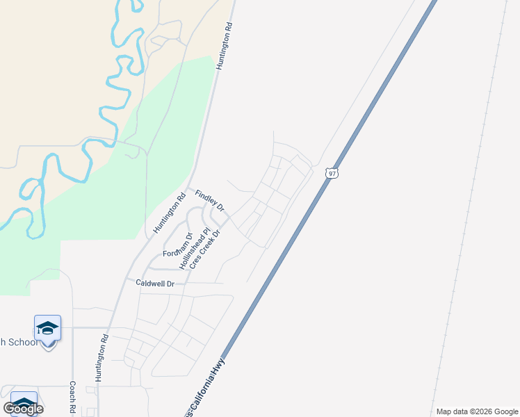 map of restaurants, bars, coffee shops, grocery stores, and more near 51900 U.S. 97 in La Pine