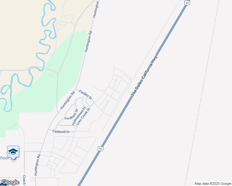 map of restaurants, bars, coffee shops, grocery stores, and more near 51900 U.S. 97 in La Pine