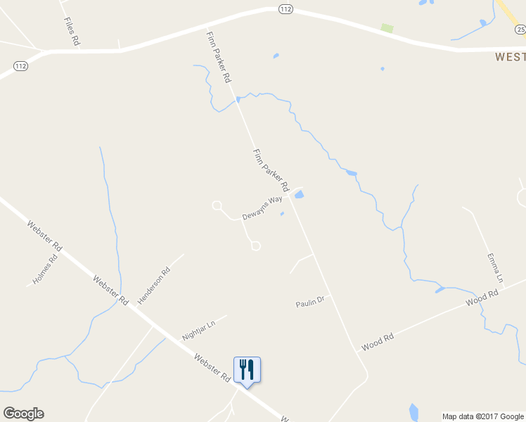 map of restaurants, bars, coffee shops, grocery stores, and more near 40 Dewayns Way in Gorham