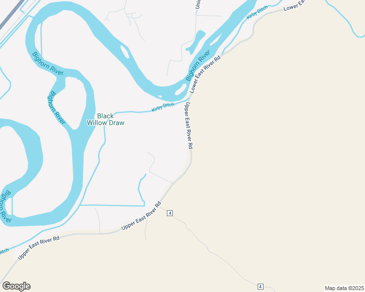 map of restaurants, bars, coffee shops, grocery stores, and more near 501 Upper East River Road in Thermopolis