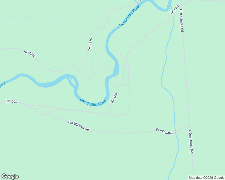 map of restaurants, bars, coffee shops, grocery stores, and more near 51966 National Forest Development Road 600 in La Pine