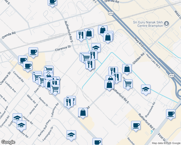 255 Rutherford Road South, Brampton ON - Walk Score