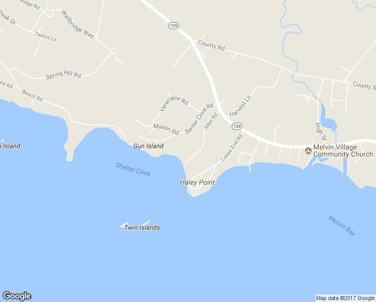 map of restaurants, bars, coffee shops, grocery stores, and more near 6 Harvest Lane in Tuftonboro