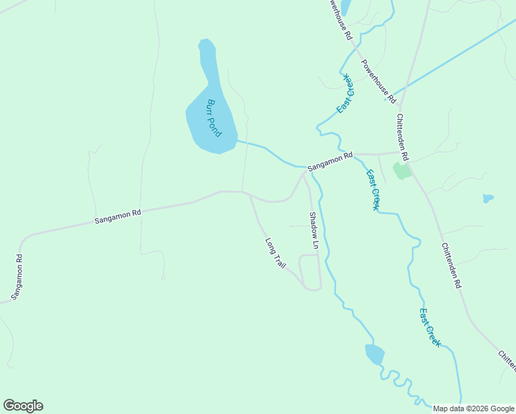 map of restaurants, bars, coffee shops, grocery stores, and more near 1724 Sangamon Road in Rutland