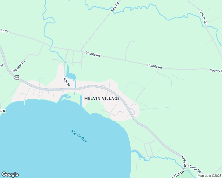 map of restaurants, bars, coffee shops, grocery stores, and more near 443 Governor Wentworth Highway in Wolfeboro