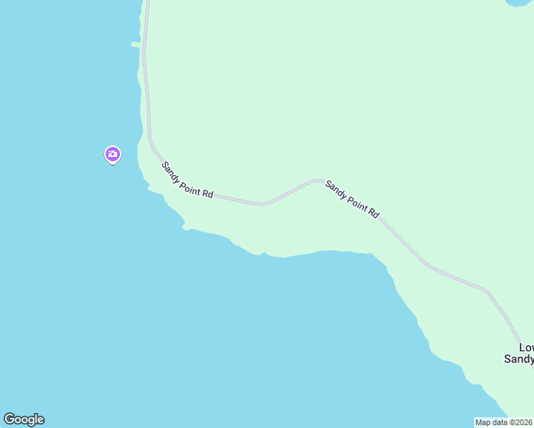 map of restaurants, bars, coffee shops, grocery stores, and more near 1716 Sandy Point Road in Shelburne