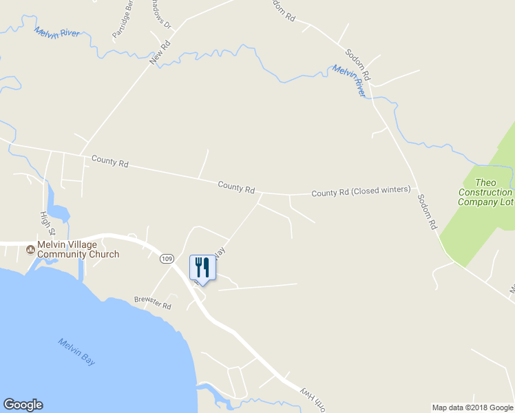 map of restaurants, bars, coffee shops, grocery stores, and more near 1 Prospect Hill in Tuftonboro