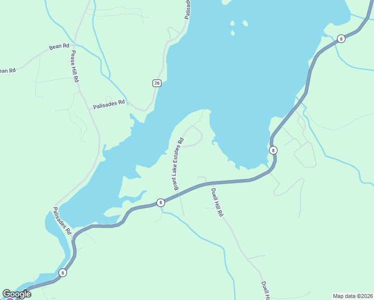 map of restaurants, bars, coffee shops, grocery stores, and more near 8 Brant Lake Estates Loop Road in Brant Lake