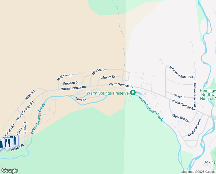 map of restaurants, bars, coffee shops, grocery stores, and more near 301 Bald Mountain Road in Ketchum