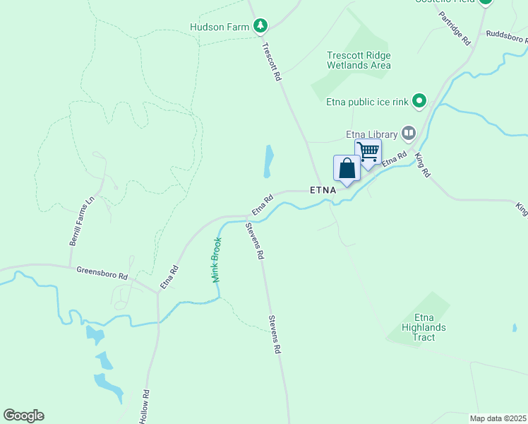 map of restaurants, bars, coffee shops, grocery stores, and more near 56 Etna Road in Hanover