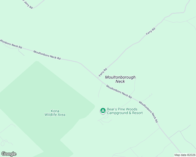map of restaurants, bars, coffee shops, grocery stores, and more near 711 Moultonboro Neck Road in Moultonborough