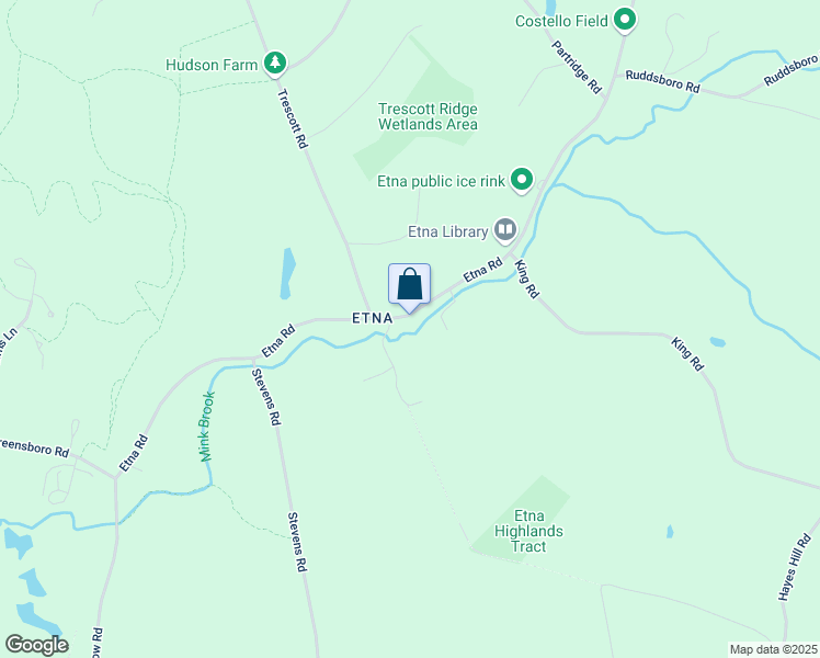 map of restaurants, bars, coffee shops, grocery stores, and more near 85 Etna Road in Hanover