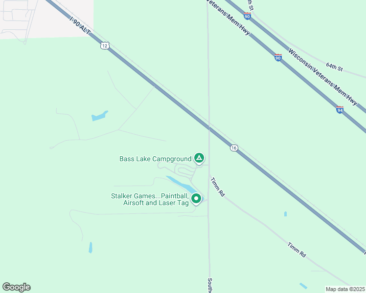 map of restaurants, bars, coffee shops, grocery stores, and more near W1914 Amherst Drive in Lyndon Station