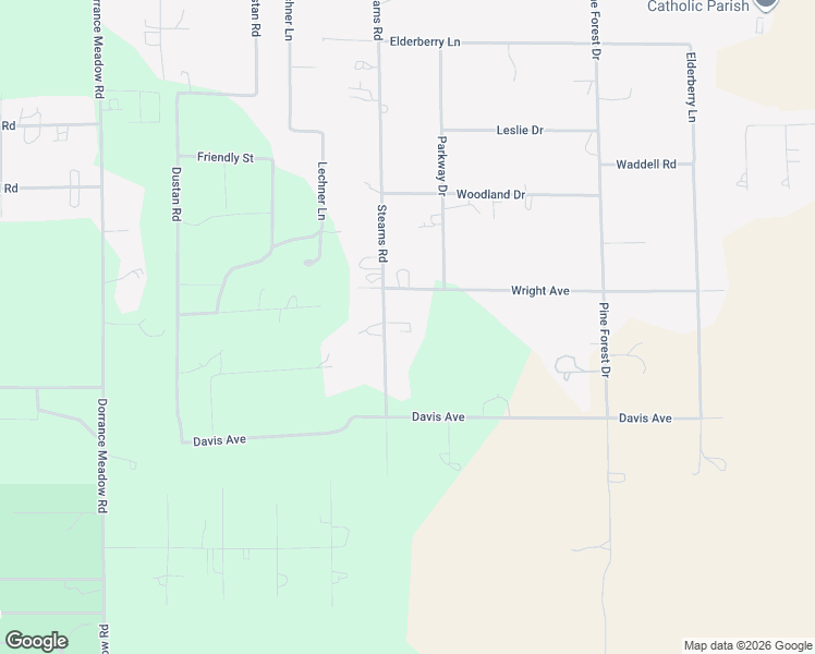 map of restaurants, bars, coffee shops, grocery stores, and more near 15859 Wright Avenue in La Pine