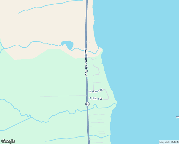 map of restaurants, bars, coffee shops, grocery stores, and more near 5405 South Lake Shore Road in Harbor Beach