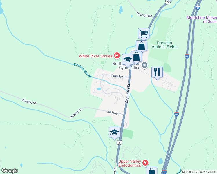 map of restaurants, bars, coffee shops, grocery stores, and more near 105 Laurel Ln in Hartford
