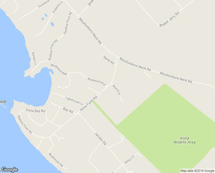 map of restaurants, bars, coffee shops, grocery stores, and more near 53 Kona Farm Road in Moultonborough