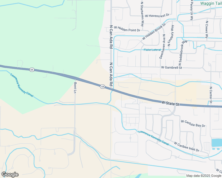 map of restaurants, bars, coffee shops, grocery stores, and more near 5207 Idaho 44 in Star