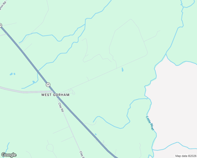 map of restaurants, bars, coffee shops, grocery stores, and more near 35 Rust Road in Gorham