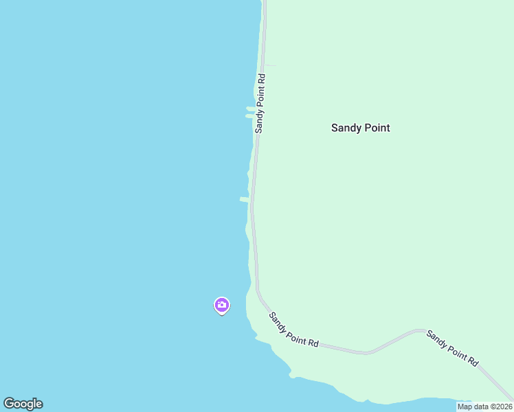 map of restaurants, bars, coffee shops, grocery stores, and more near 1487 Sandy Point Road in Shelburne