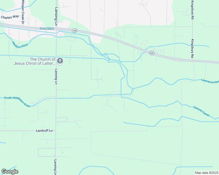 map of restaurants, bars, coffee shops, grocery stores, and more near 22130 Eel Lane in Middleton