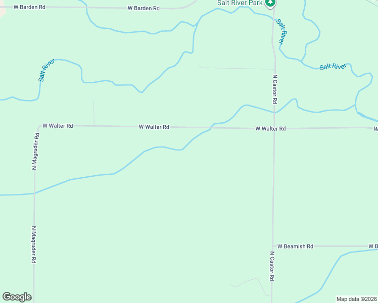 map of restaurants, bars, coffee shops, grocery stores, and more near 3177 West Walter Road in Coleman
