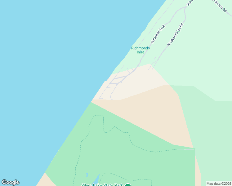 map of restaurants, bars, coffee shops, grocery stores, and more near 2810 North Sahara Trail in Mears