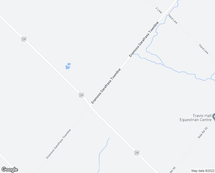 map of restaurants, bars, coffee shops, grocery stores, and more near 8122 Eramosa Garafraxa Townline in Fergus