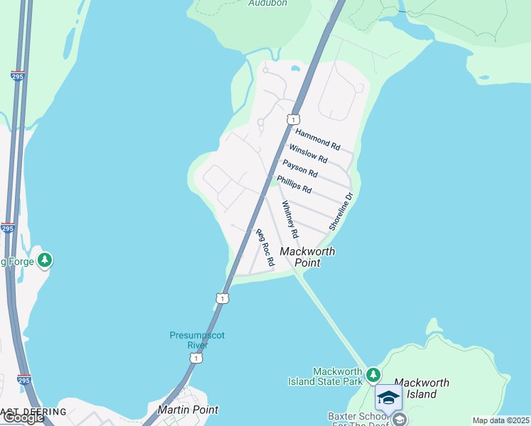 map of restaurants, bars, coffee shops, grocery stores, and more near 5 Whitney Road in Falmouth