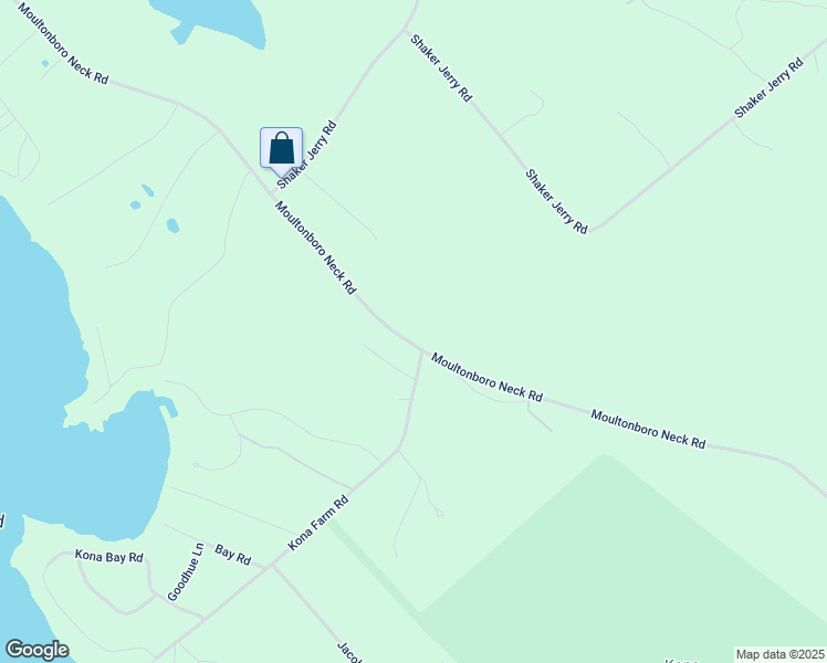 map of restaurants, bars, coffee shops, grocery stores, and more near 527-535 Moultonboro Neck Road in Moultonborough