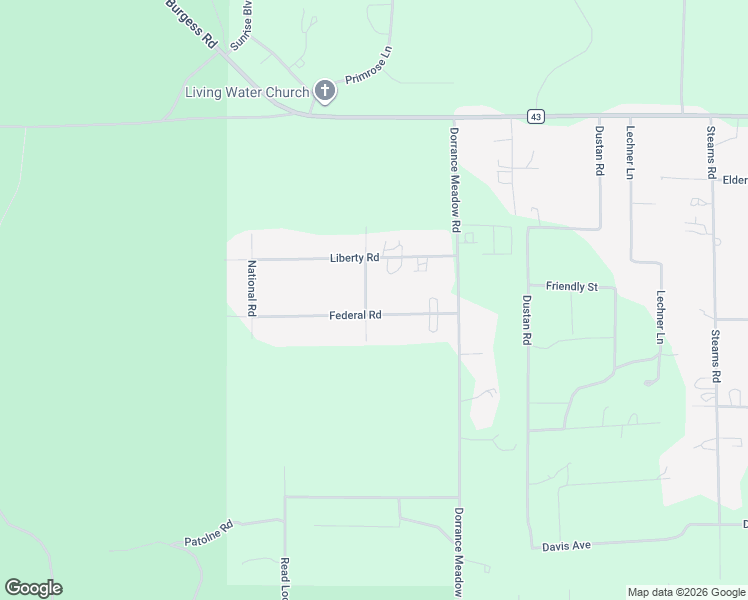 map of restaurants, bars, coffee shops, grocery stores, and more near 52244 Union Road in La Pine