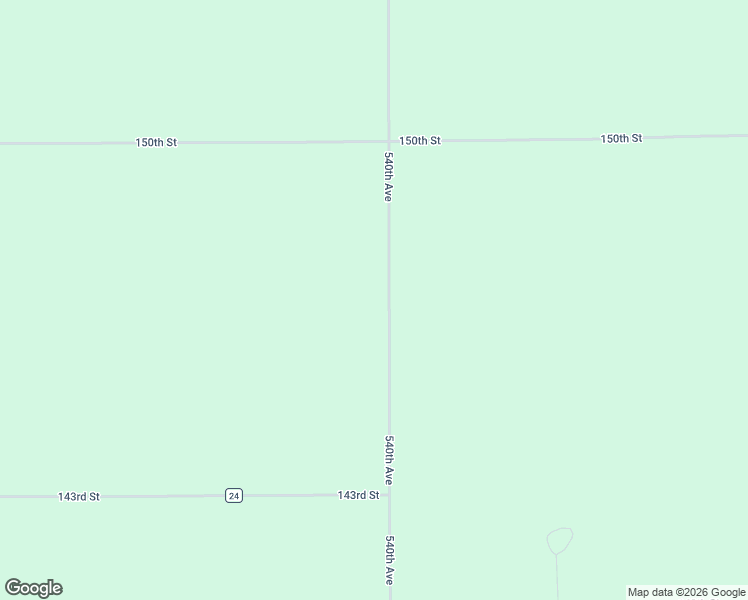 map of restaurants, bars, coffee shops, grocery stores, and more near 14687 540th Avenue in Wells