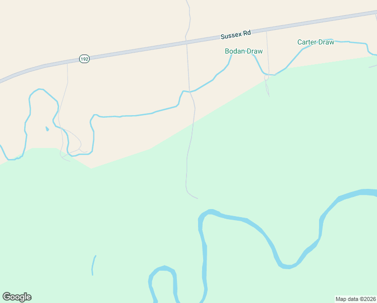 map of restaurants, bars, coffee shops, grocery stores, and more near 1321 Sussex Road in Kaycee