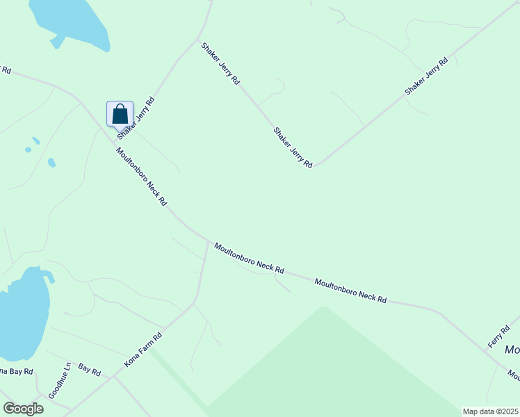 map of restaurants, bars, coffee shops, grocery stores, and more near 527-535 Moultonboro Neck Road in Moultonboro