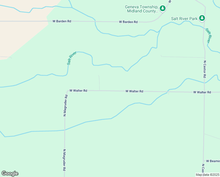map of restaurants, bars, coffee shops, grocery stores, and more near 3352 West Walter Road in Coleman