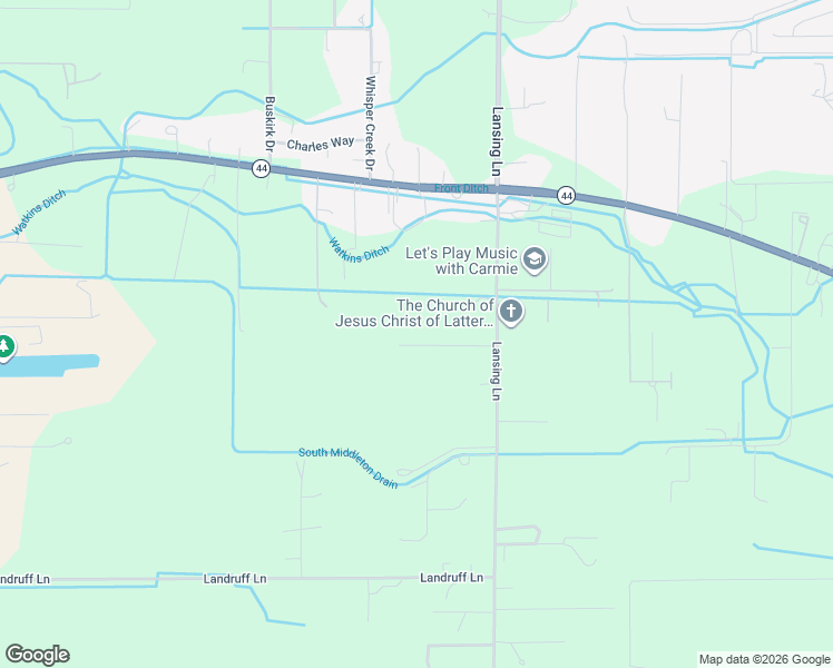 map of restaurants, bars, coffee shops, grocery stores, and more near 9094 Jordan Lane in Middleton
