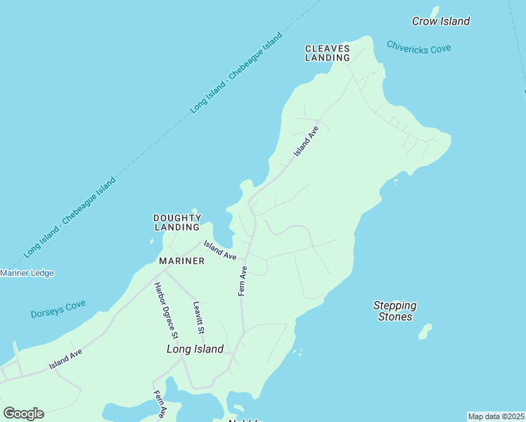 map of restaurants, bars, coffee shops, grocery stores, and more near 883 Island Avenue in Long Island