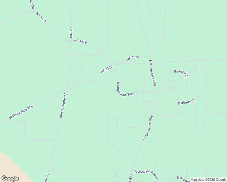 map of restaurants, bars, coffee shops, grocery stores, and more near 14741 North Sugar Pine Way in La Pine