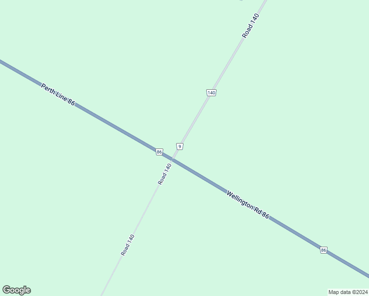 map of restaurants, bars, coffee shops, grocery stores, and more near 6369 Wellington County Road 9 in Listowel
