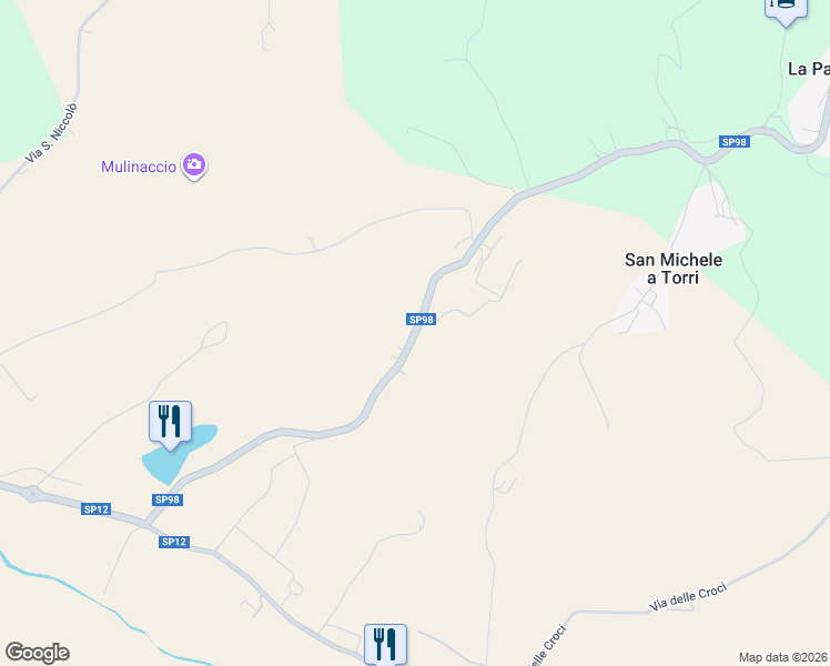 map of restaurants, bars, coffee shops, grocery stores, and more near in Florence