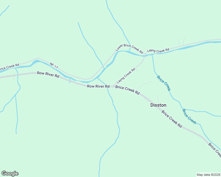 map of restaurants, bars, coffee shops, grocery stores, and more near 39706 Brice Creek Road in Culp Creek