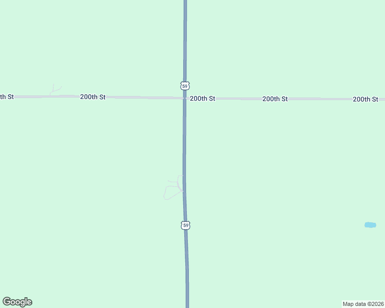 map of restaurants, bars, coffee shops, grocery stores, and more near 20232 U.S. 59 in Worthington