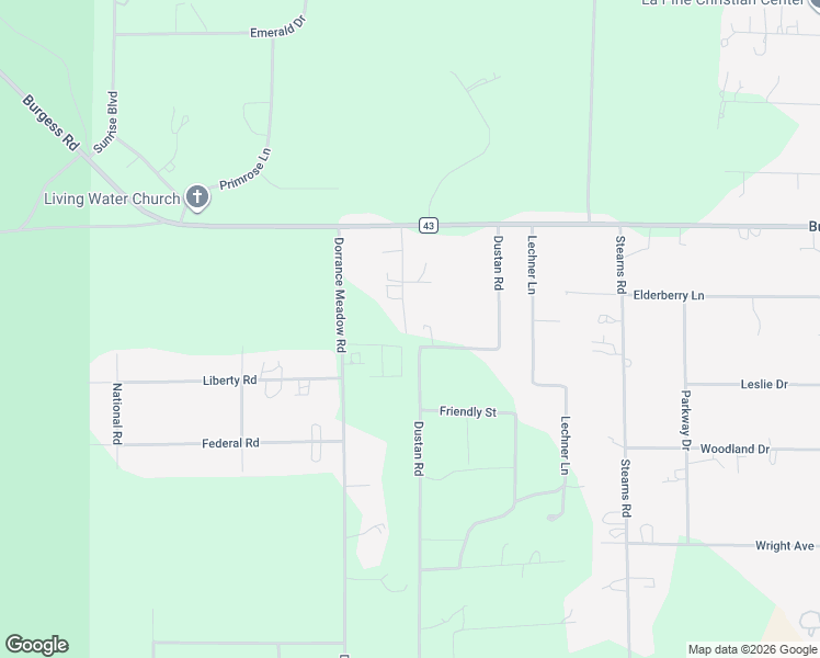map of restaurants, bars, coffee shops, grocery stores, and more near 52310 Whispering Pines in La Pine