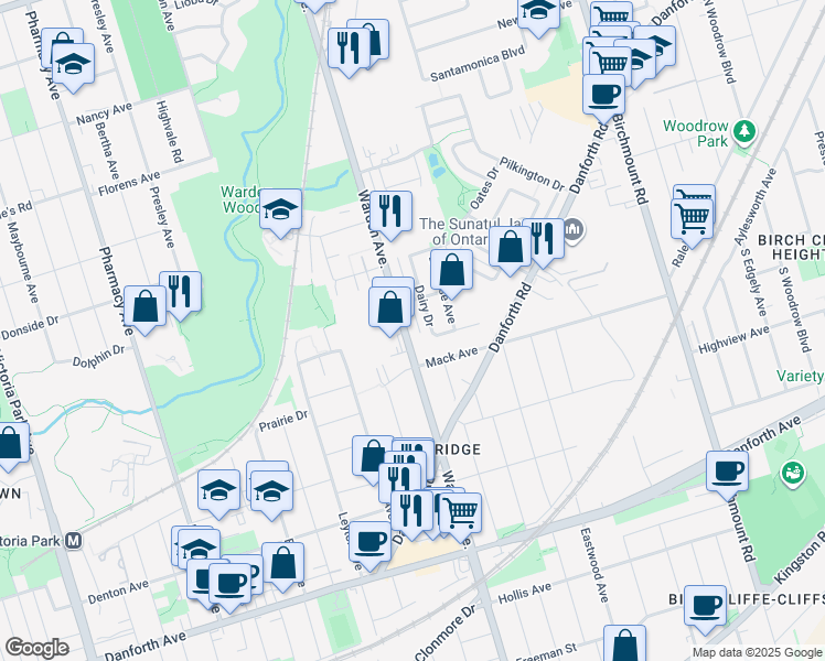 647a Warden Avenue, Toronto ON Walk Score