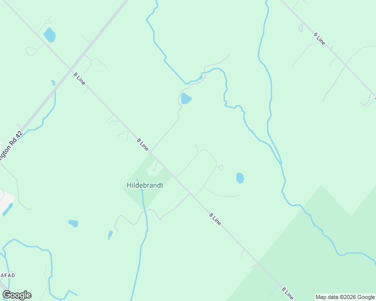 map of restaurants, bars, coffee shops, grocery stores, and more near 19 Abbitt Crescent in Halton Hills