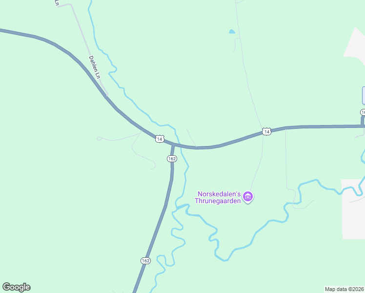 map of restaurants, bars, coffee shops, grocery stores, and more near US-14 & US-61 & WI-162 in Coon Valley