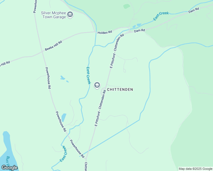 map of restaurants, bars, coffee shops, grocery stores, and more near East Pittsford - Chittenden Road in Chittenden